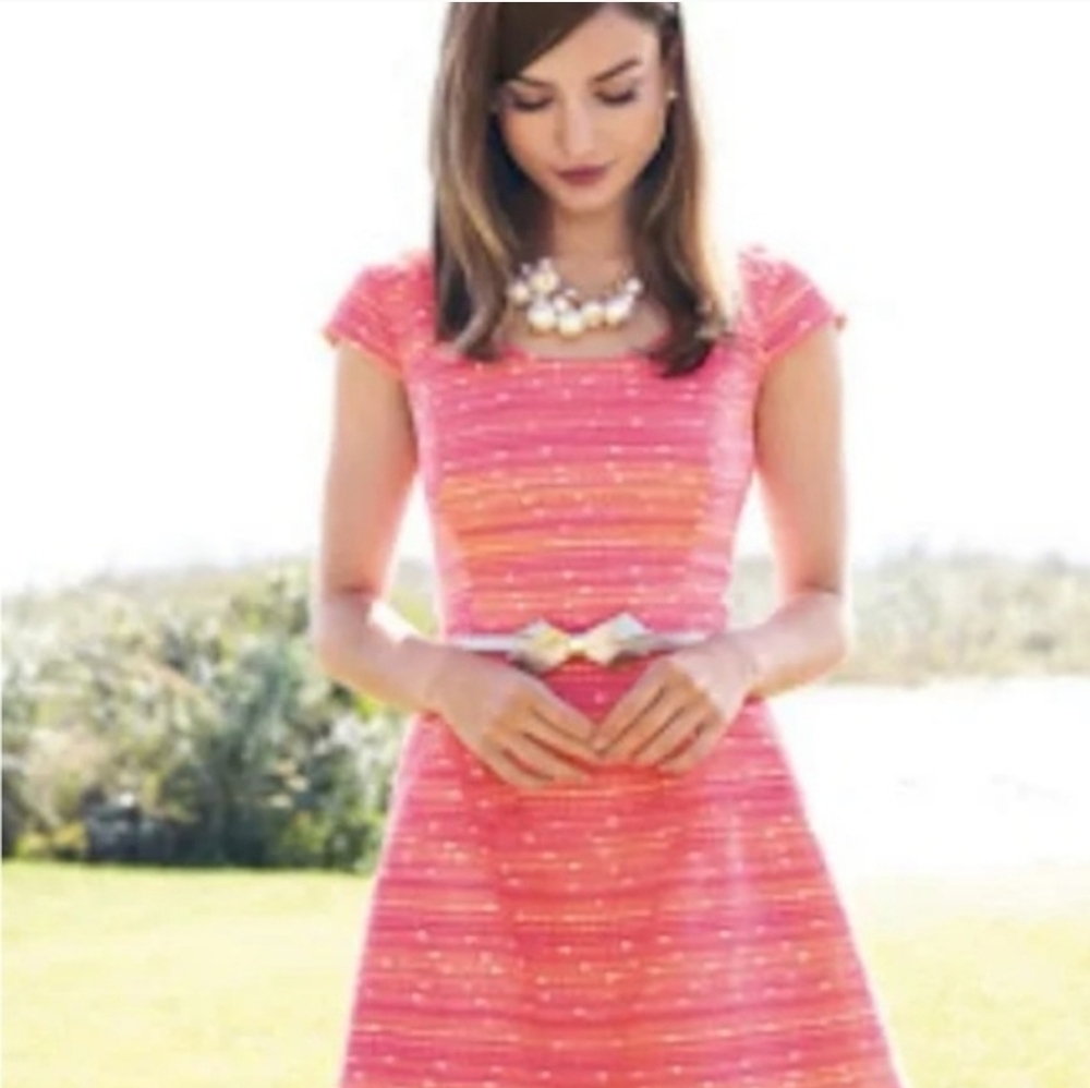 NEW Lilly Pulitzer Rylan Tweed Metallic Dress